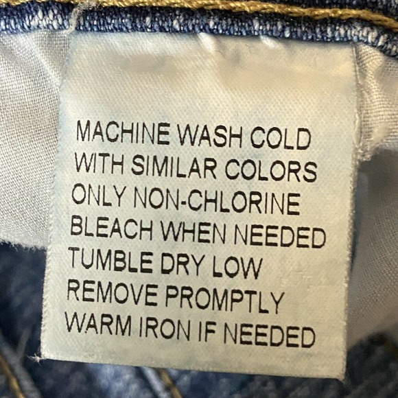 Duck Head womens Blue jeans Denim Size 12 Regular Bootcut 30 inch Inseam - Picture 9 of 9